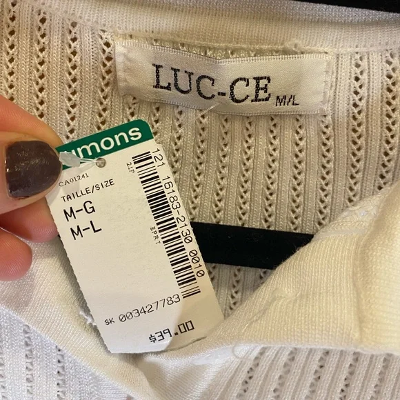 simons white collared tee - Picture 4 of 4